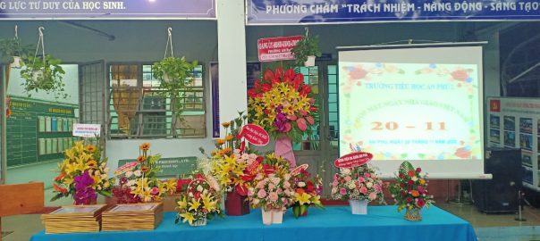 Giỏ hoa tặng Giáo viên nhân ngày Nhà giáo Việt Nam 20-11
